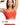 ALPHA GYM SOLENA Sport Bra Red – Detail: Sitz vorne
