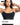ALPHA GYM SOLENA Sport Bra Black – Detail: Sitz vorne