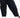 ALPHA GYM VALORA Seamless Scrunch Leggings Black – Detail: Feine Rippstruktur