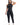 ''AUREA'' V - BACK SCRUNCH JUMPSUIT LONG BLACK - ALPHA GYM