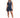 ''AUREA'' V - BACK SCRUNCH JUMPSUIT SHORT NAVY - ALPHA GYM