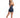 ''AUREA'' V - BACK SCRUNCH JUMPSUIT SHORT NAVY - ALPHA GYM