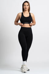 BEVON Seamless Leggings – Black