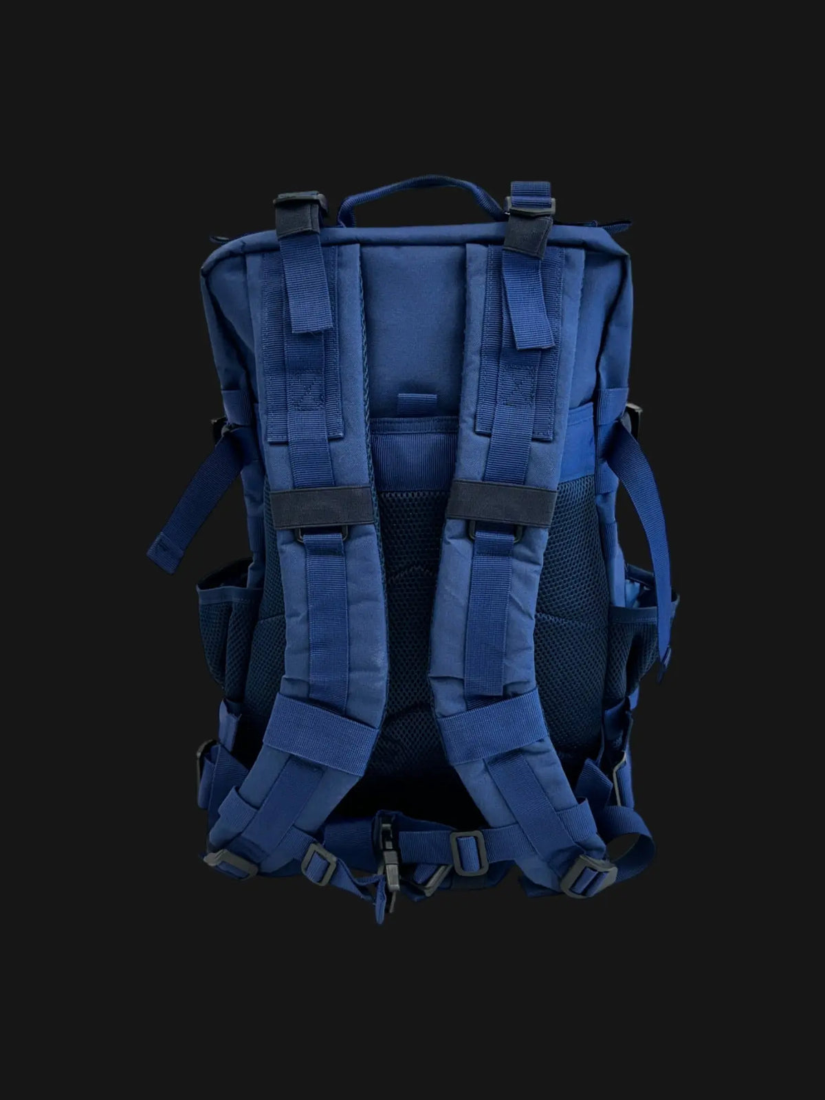 ALPHA GYM Gym Backpack 45L with Laptop Compartment – Military Blue – mit Laptopfach