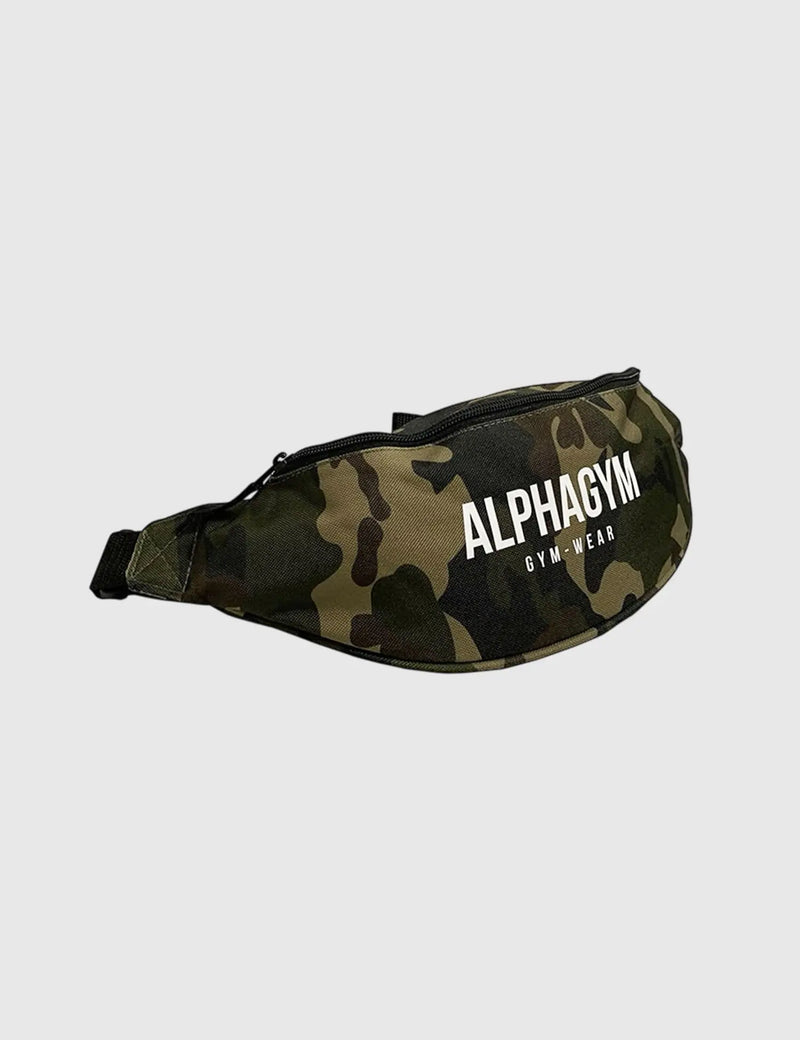 ALPHA GYM Original Belt Bag Camouflage – Belt Bag for Gym and Everyday