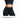 SOLENA Seamless Scrunch Leggings Schwarz – Detail High Waist Bund